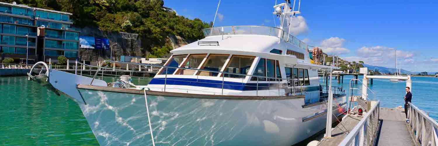 Harbour cruises in Nelson with Galileo Charters can be tailored for you and your guests
